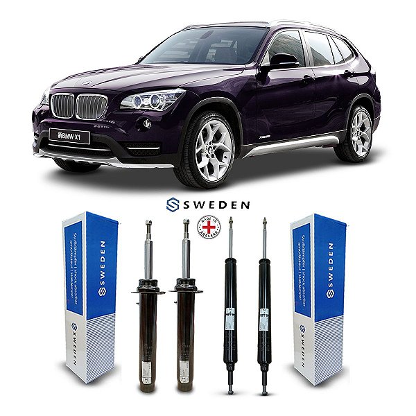 Jogo 4 Amortecedor Dianteiro Traseiro Bmw X1 Sdrive E84 2010 2011 2012 2013 2014 2015