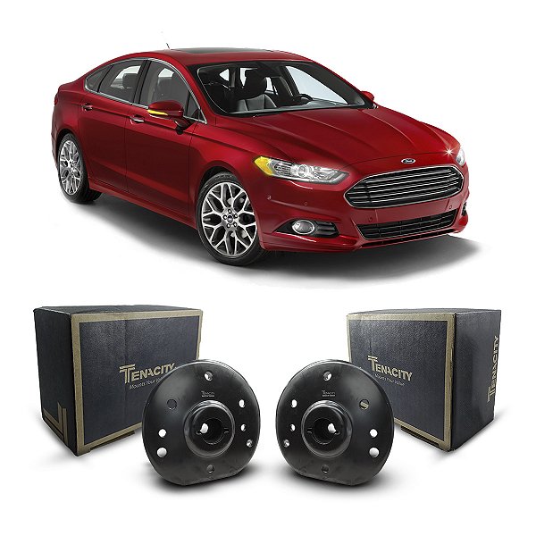 Par Coxim Batente Suporte Original Tenacity Amortecedor Dianteiro Ford Fusion 2013 2014 2015 2016 2017 2018 2019