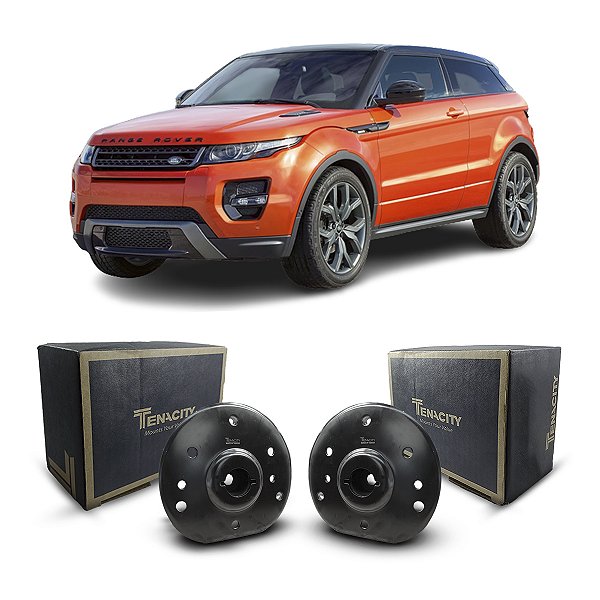 Par Batente Coxim Tenacity Suspensão Dianteira Land Rover Evoque 2012 2013 2014 2015 2016 2017 2018 2019