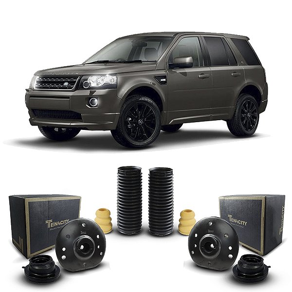 Par Kit Coxim Rolamento Batente Coifa Amortecedor Dianteiro Freelander 2 2007 2008 2009 2010 2011 2012 2013 2014 2015