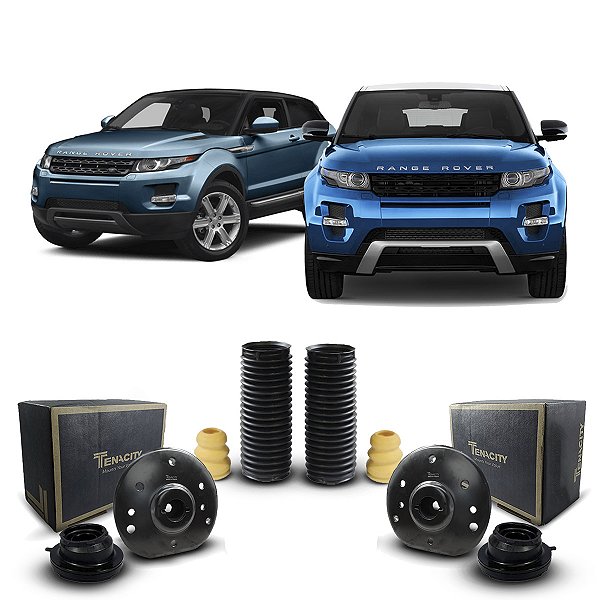 Par Kit Coxim Rolamento Batente Coifa Amortecedor Dianteiro Land Rover Evoque 2012 2013 2014 2015 2016 2017 2018 2019