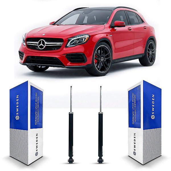 Par Amortecedor Traseiro Sweden Mercedes Benz Gla 45 2017 2018