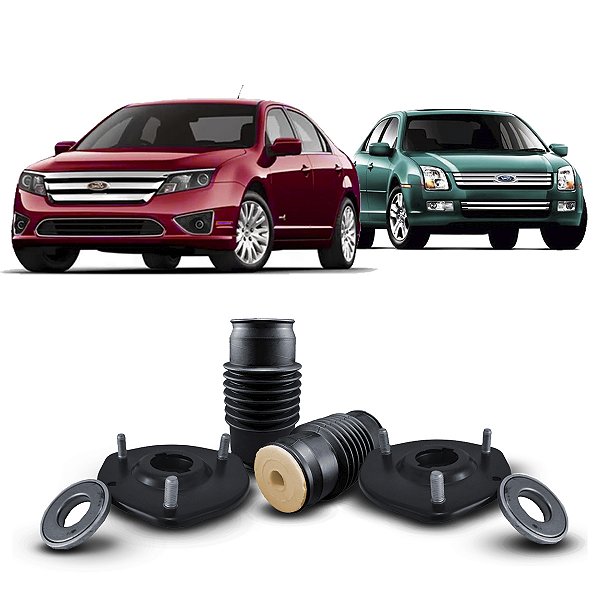 Par Kit Coxim Batente Dianteiro Ford Fusion 2006 A 2012