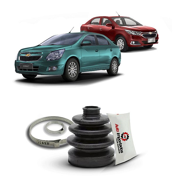 Kit Coifa Borracha Graxa Homocinética Lado Roda Chevrolet Cobalt 2011 2012  2013 2014 2015 2016 2017 2018 2019 2020 - Auto Importados - Especializados  em Suspensão Automotiva