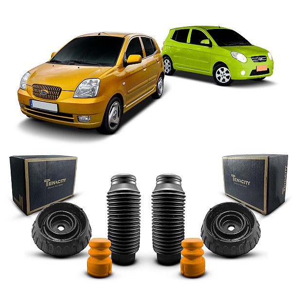 Par Kit Coxim Dianteiro Kia Picanto 2006 a 2011