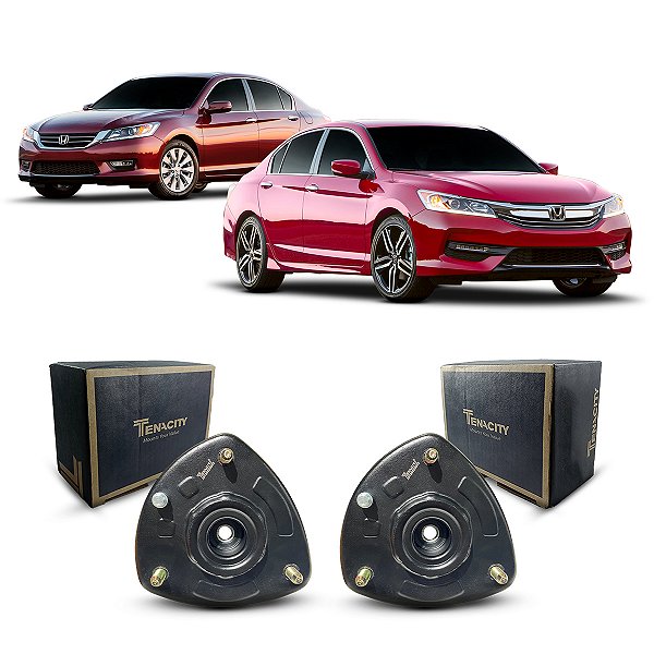 Par Reparo Coxim Batedor Batente Suporte Amortecedor Dianteiro Honda Accord 2013 2014 2015 2016 2017