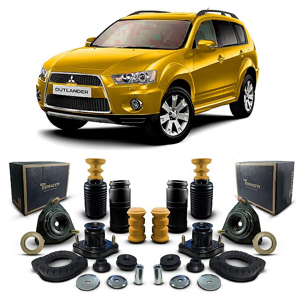 Coxim Tenacity Dianteiro Traseiro Outlander 2007 A 2013