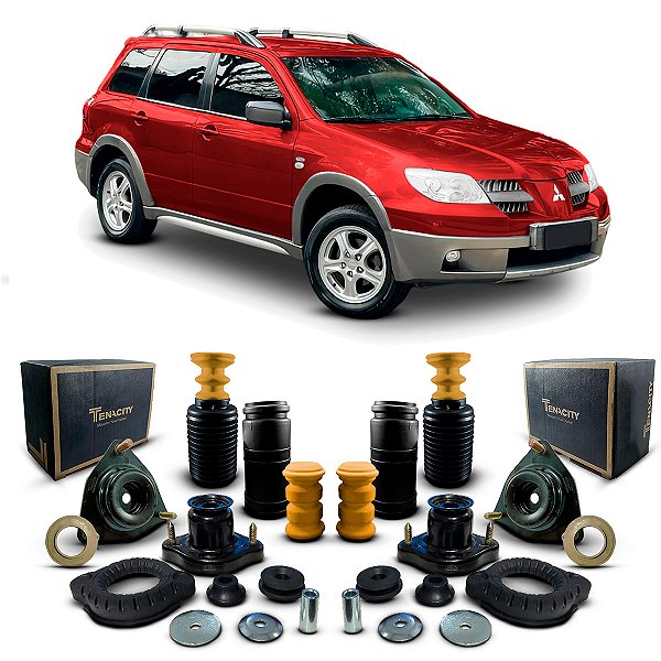 Coxim Dianteiro Traseiro Mitsubishi Airtrek 2003 A 2008
