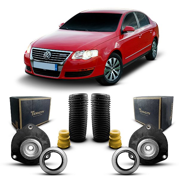 2 Kit Coxim Tenacity Dianteiro Passat 2006 a 2010