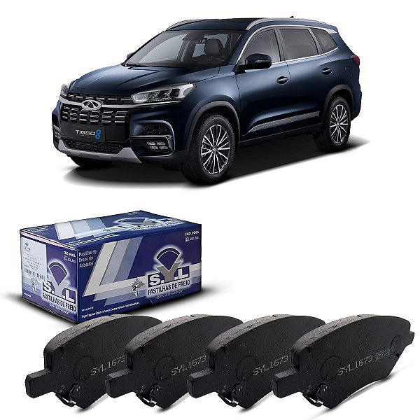 Pastilha de Freio Dianteira Chery Tiggo 8 1.6 2020 A 2023