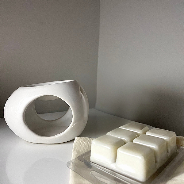 KIT - RECHAUD + PASTILHAS AROMÁTICAS (WAX MELTS) (65G)