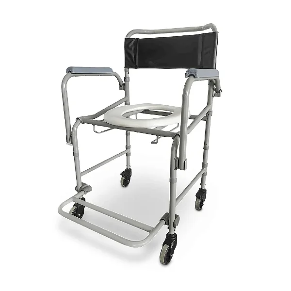 Cadeira de Banho Higiênica Dobrável e Desmontável até 120 Kg D40 Dellamed