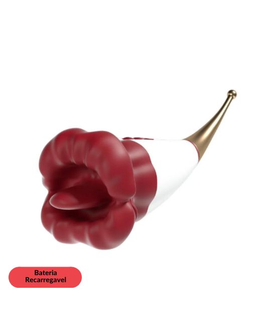 Estimulador Clitoriano em Formato de Boca