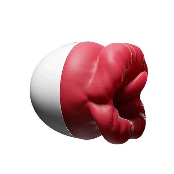 Estimulador Clitoriano Em Formato De Boca Com Língua Estimuladora