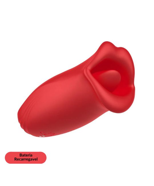 Honey Mouth - Vibrador Boca recarregável em formato de boca vibratória