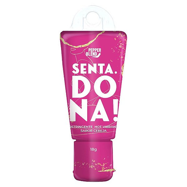 Sentadona Gel Adstringente Vibrante Hot Linha Diretas - 18g - Pepper Blend