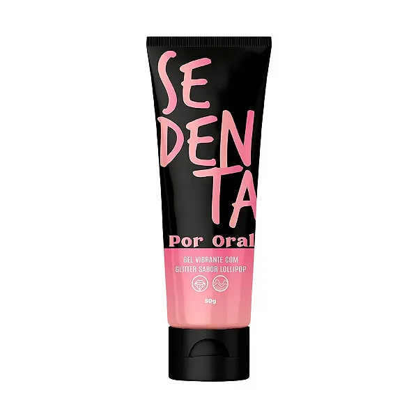 Sedenta Por Oral Sem Açúcar Lollipop - Gel Lubrificante Íntimo - 50g - Pepper Blend