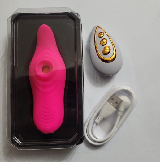 Vibrador de Casal Com Estimulador Clitoriano Com Controle