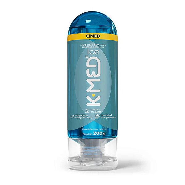 K-Med Ice Gel Lubrificante Íntimo - 200g - Cimed