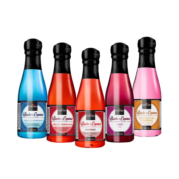 Sabonete Líquido Banho e Espuma - 150 ml - Hot Flowers