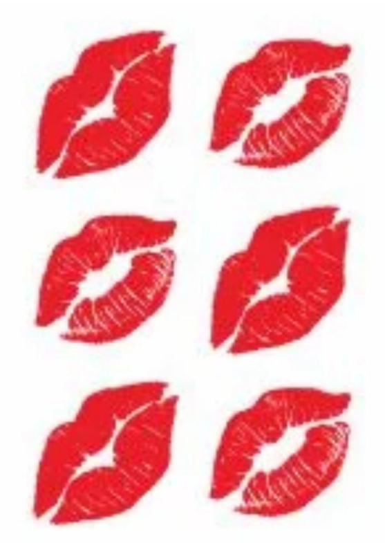 Beijinho Tatuagem Temporária