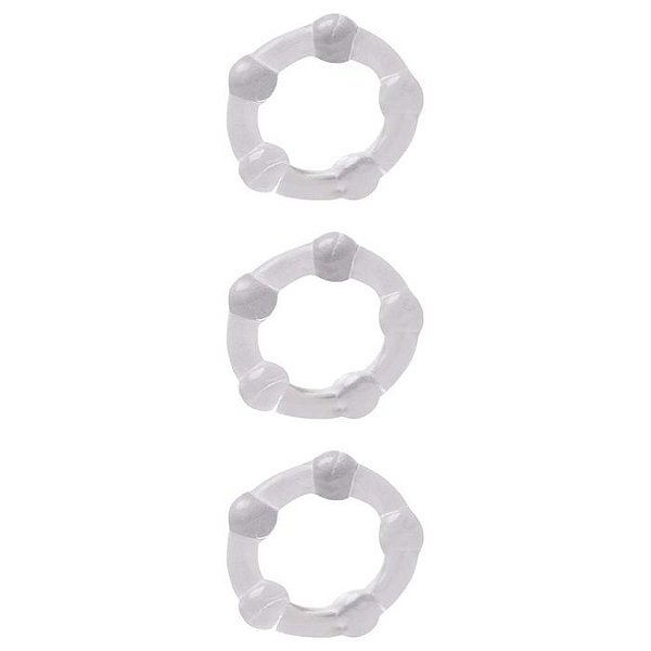 Kit Anel Peniano Com 3 Unidades