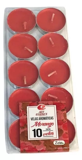 Velas Aromatizadas para Ambientes - 10 Unidades