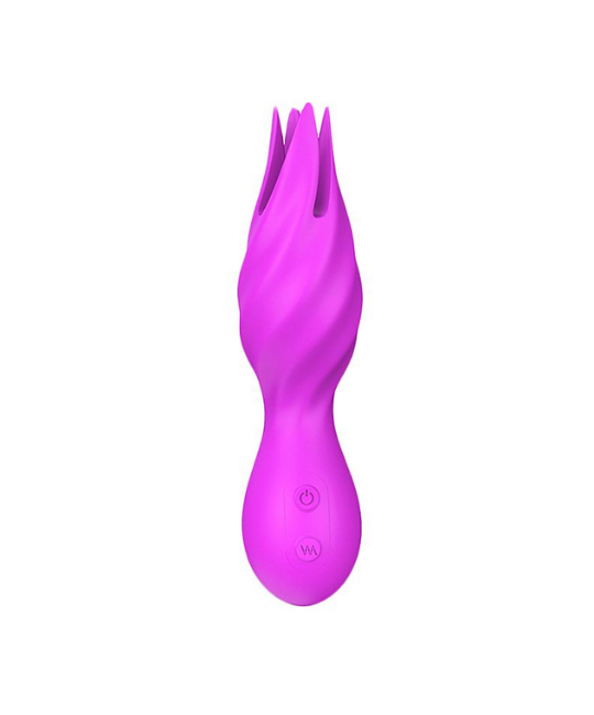 S-Hande Jack - Estimulador de Clitóris Recarregável em Silicone 9 Níveis de Vibração - 15 X 3,7 Cm