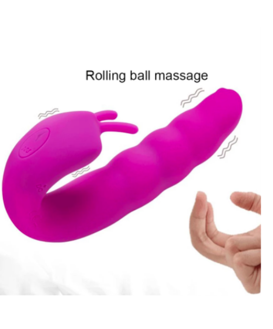 Massageador De Ponto G e Clitoris De Coelhinho