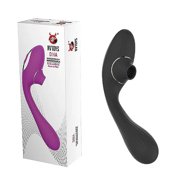 Massageador De Ponto G E Clitóris Com Pulsação