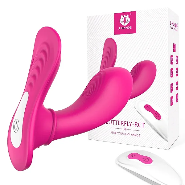 S-Hande Butterfly-RCT - Calcinha Vibratória Recarregável Com Controle Remoto Sem Fio Wireless