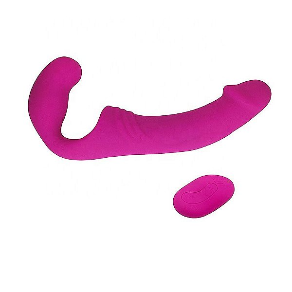 Vibrador Double Rider com Controle - Strapless - Aphrodisia
