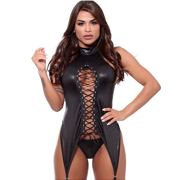 Body Perneira Linha Madame-X Dominatrixxx