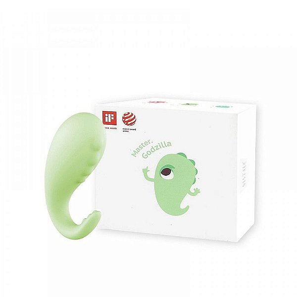 Sistalk Master Godzilla - Cápsula Vibratória Recarregável Com Controle Via Celular Por Internet Ou Bluetooth