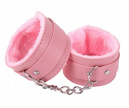 Algema com Corrente e Fivelas - Rosa