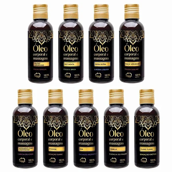 Óleo Corporal Para Massagem - 120 ml - Sensual Love