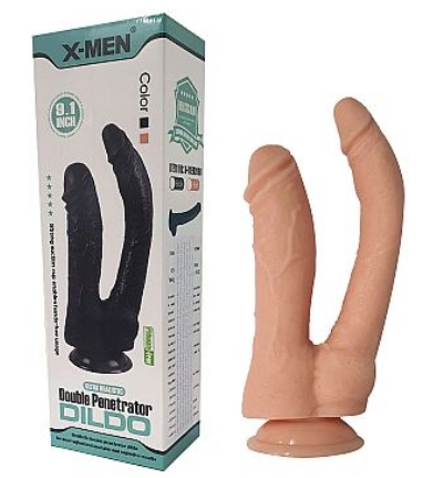 Pênis Realístico duplo - Dildo Double Penetrator