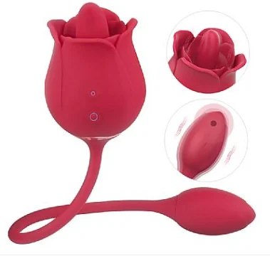 Rosa com Língua Estimuladora de Clitóris e ponto G