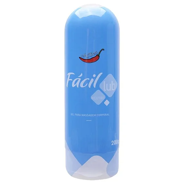 Lubrificante Neutro Fácil - 200g - Chillies