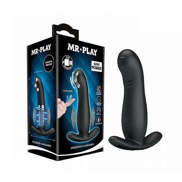 Vibrador de Próstata Mr Play com Dedilhar - Pretty Love