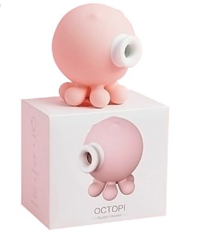 S-Hande Octopi - Estimulador de Clitóris Recarregável em Forma de Polvo Com 10 Intensidades de Sucção