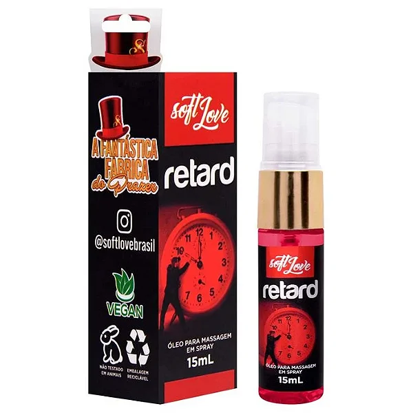 Retard Jatos Excitante Masculino - 15 ml - Soft Love