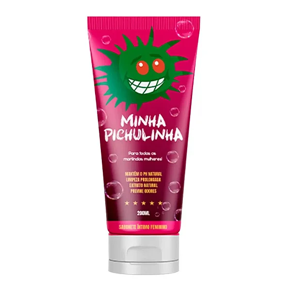 Minha Pichulinha Sabonete Intimo Feminino - 200 ml - Mamonas