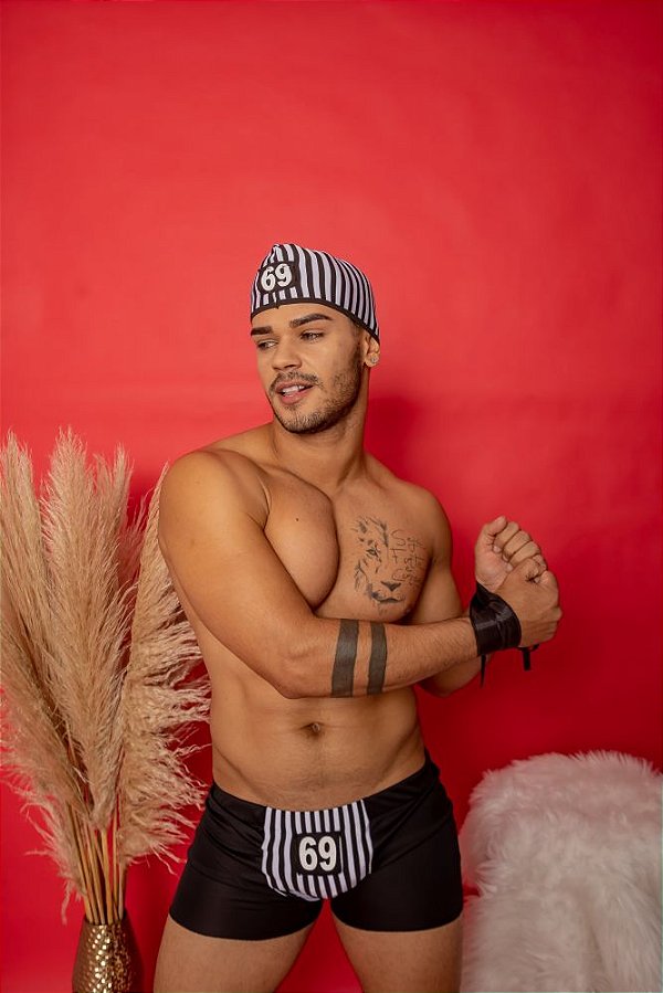 Fantasia Masculina Presidiario