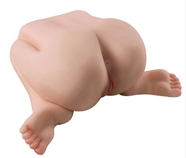 Masturbador Formato de Bunda com Pernas - Vagina e ânus