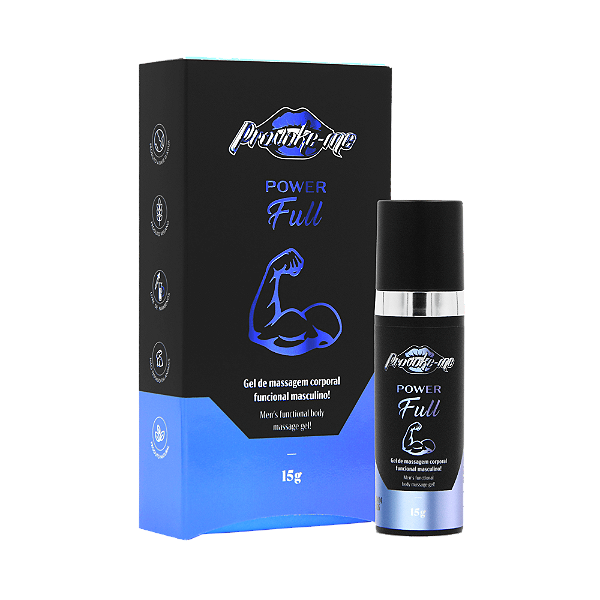 Power Full Gel Funcional Masculino -15g - Provoke-me
