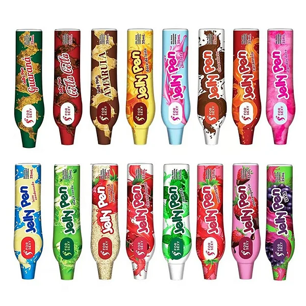 Jelly Pen Caneta Gel Comestível 35 ml - Forsexy