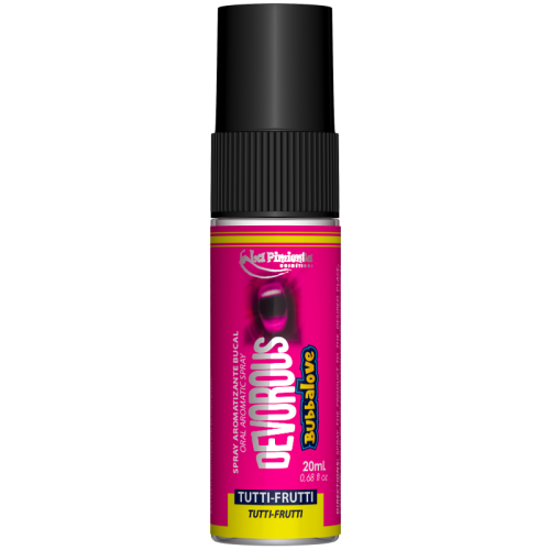 Devorous Bubbalove Tutti-Frutti - Spray Para Sexo Oral - 20 ml - La Pimienta