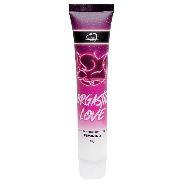 Orgastic Love Gel Excitante Feminino - 15G - Sensual Love