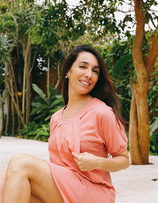 Vestido Bambola Rosa Goiaba